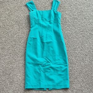 ANTONIO MELANI Teal Midi Dress
